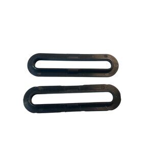 La-Z-Boy Set of 2 Recliner Slide Sliding Bracket Insert Black Plastic Lazy Boy